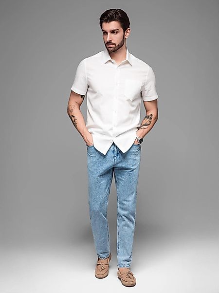 OMBRE Kurzarmhemd Kurzarmhemd für Männer aus günstig online kaufen