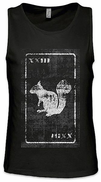 Urban Backwoods Tanktop Tarot The Happy Squirrel Ärmelloses T-Shirt Karte K günstig online kaufen