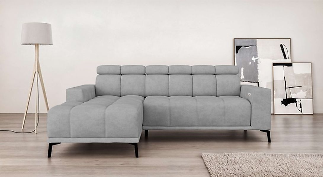 Home affaire Ecksofa »CAZIE, Designsofa, L-Form, trendige Bubble-Optik,« L- günstig online kaufen