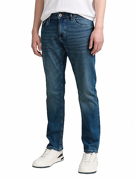 Tom Tailor Herren Jeans MARVIN STRAIGHT - Mid Waist - Straight Fit - Blau S günstig online kaufen