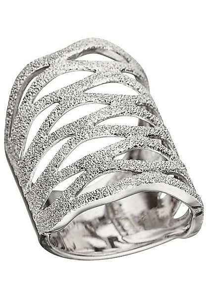 JOBO Silberring, breit 925 Silber günstig online kaufen