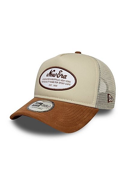New Era Trucker Cap New Era Oval Patch Suede Trucker Adjustable Cap NE LOGO günstig online kaufen