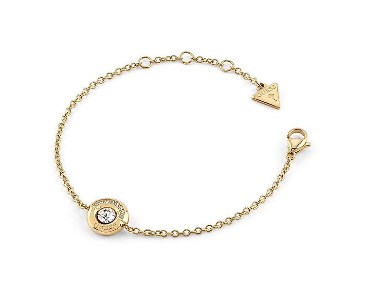 Guess Gliederarmband Damen-Coin Pave Goldfarben S günstig online kaufen