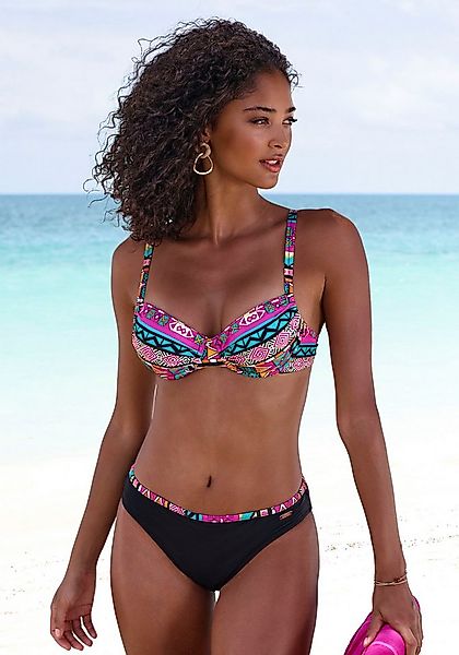 Buffalo Bügel-Bikini mit farbenfrohen Design günstig online kaufen
