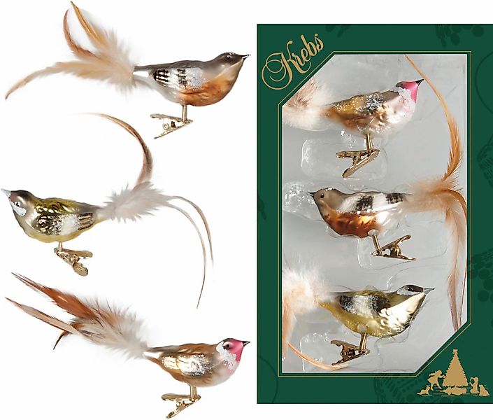 Krebs Glas Lauscha Weihnachtsbaumklammer "CBK80870, Weihnachtsdeko, Christb günstig online kaufen