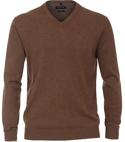 CASAMODA V-Ausschnitt-Pullover 004430 PIMA-Baumwolle günstig online kaufen