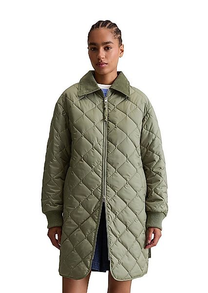 Marc O'Polo DENIM Steppmantel relaxed fit, 2-Wege-Reißverschluss, Cord-Kent günstig online kaufen