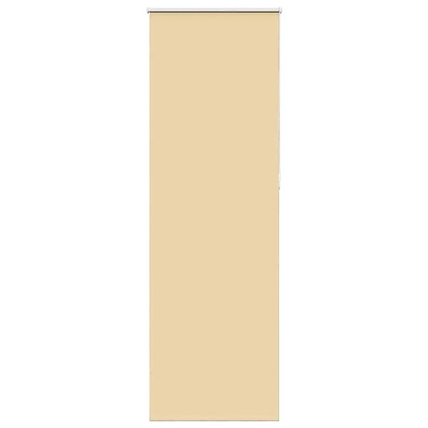vidaXL Verdunkelungsrollo Beige 70x210cm Stoffbreite 65,7 cm Polyester 4010 günstig online kaufen