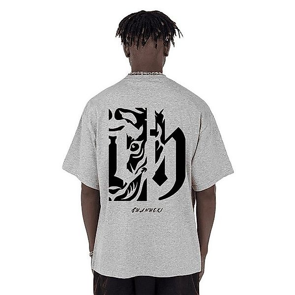 YRIIOMO T-Shirt Kurzarm T Shirt im amerikanischen Retro Stil mit kleinem Kr günstig online kaufen