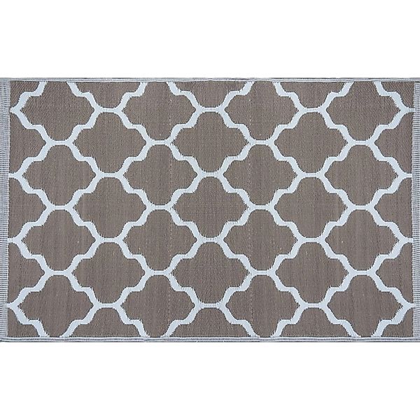 Jet-Line Outdoorteppich Kate Braun mit Geometrischen Mustern 120 x 180 cm günstig online kaufen