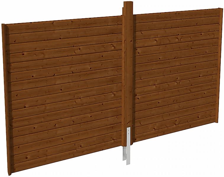 Skanholz Carport-Rückwand aus Profilschalung günstig online kaufen