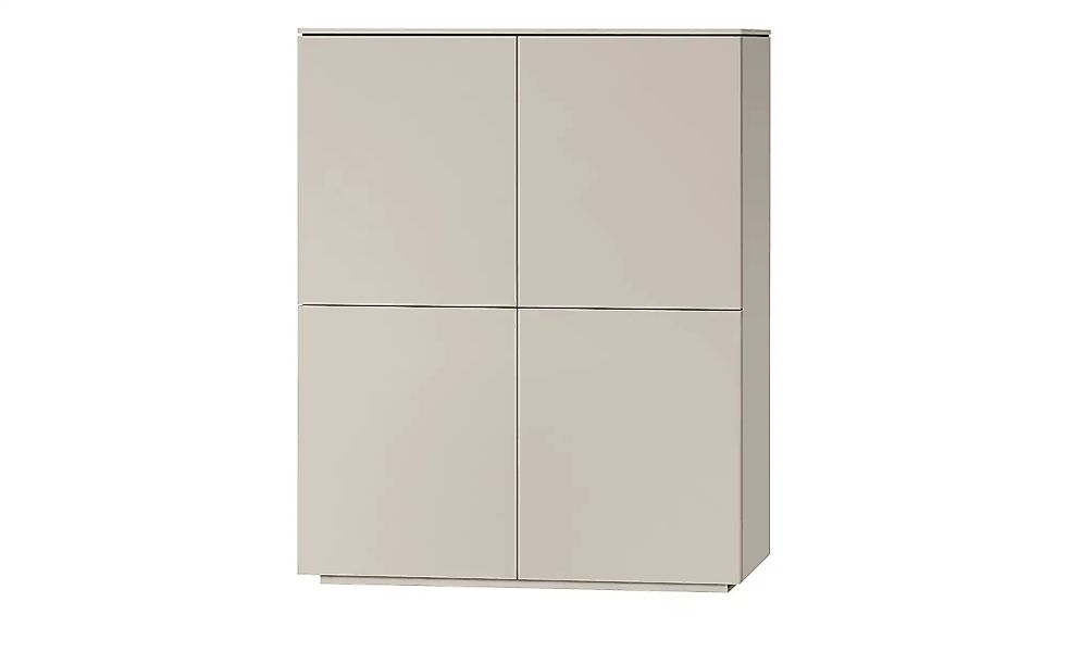 uno Highboard  Stuttgart ¦ grau ¦ Maße (cm): B: 120 H: 150 T: 45.0 Kommoden günstig online kaufen