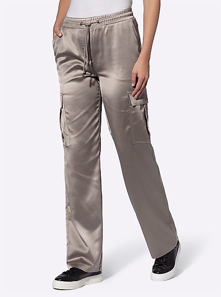 heine Jerseyhose Cargohose Innenbeinlänge ca. 79 günstig online kaufen