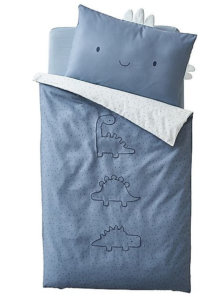 vertbaudet Bettbezug Baby Bettbezug ohne Kissenbezug KLEINER DINO günstig online kaufen