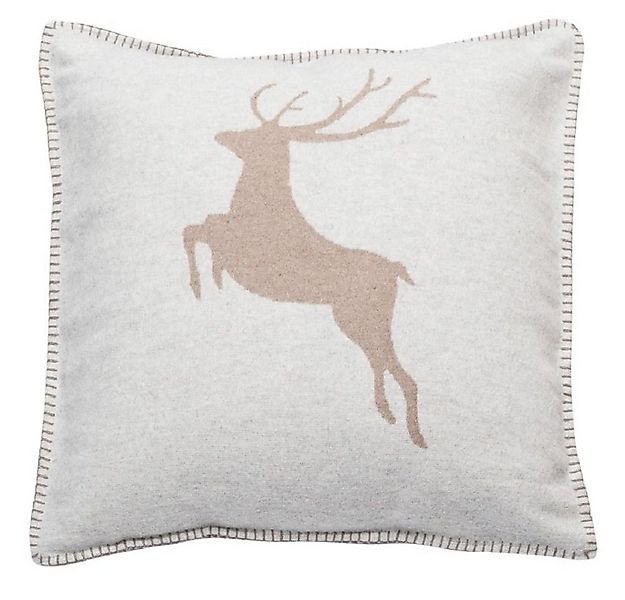 DAVID FUSSENEGGER Kissenhülle Sylt 'Hirsch' 50 x 50 cm günstig online kaufen