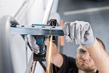 Bosch Professional Akku-Winkelschleifer »GWS 12V-76 PROFESSIONAL«, günstig online kaufen