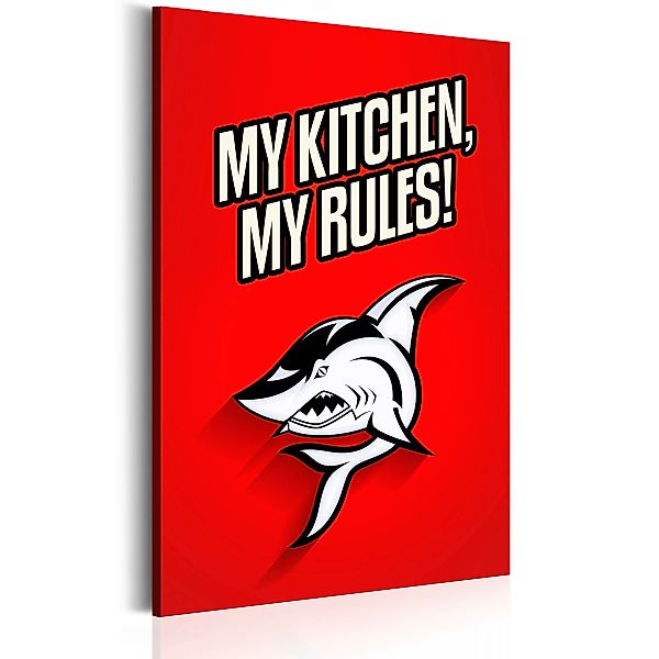 Wandbild - My kitchen, my rules! günstig online kaufen