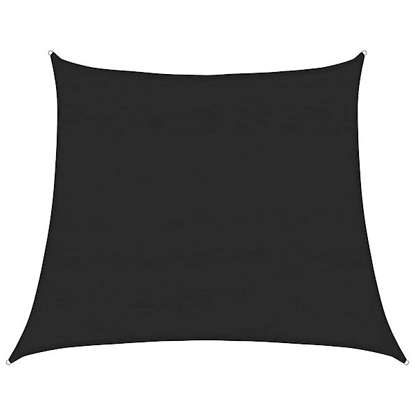 vidaXL Sonnensegel 160 g/m² Trapezform Schwarz 4/5x4 m HDPE 311766 günstig online kaufen