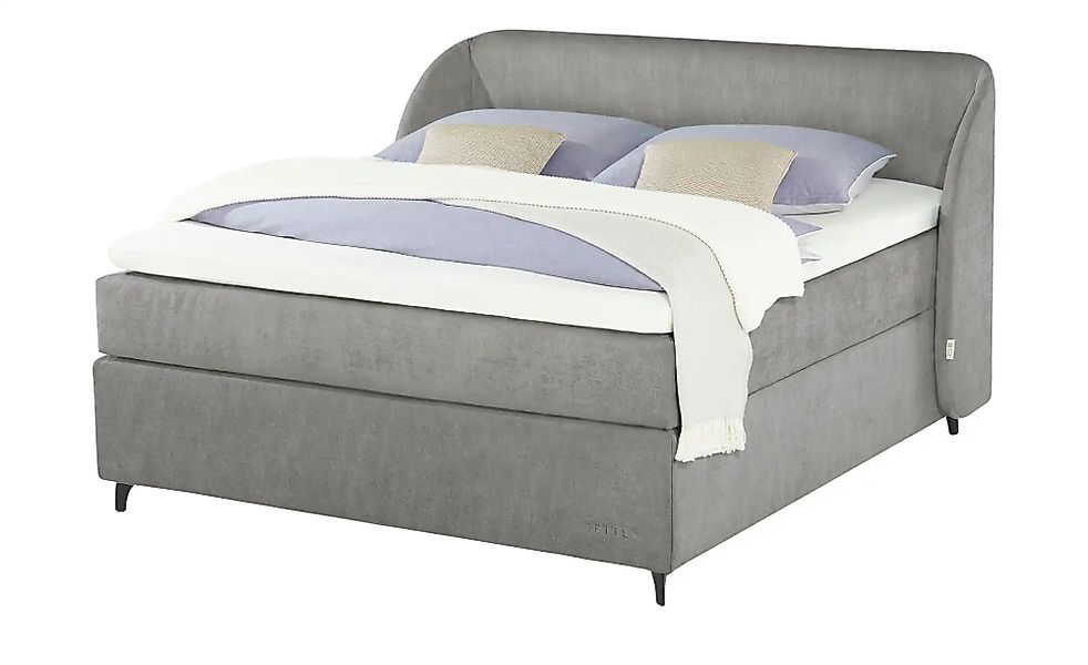 Jette Home Boxspringbett  Jette Embrace ¦ grau ¦ Maße (cm): B: 198 H: 126,5 günstig online kaufen