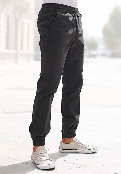 John Devin Jogger Pants "Jogg Pants" aus elastischer Baumwoll-Qualität günstig online kaufen