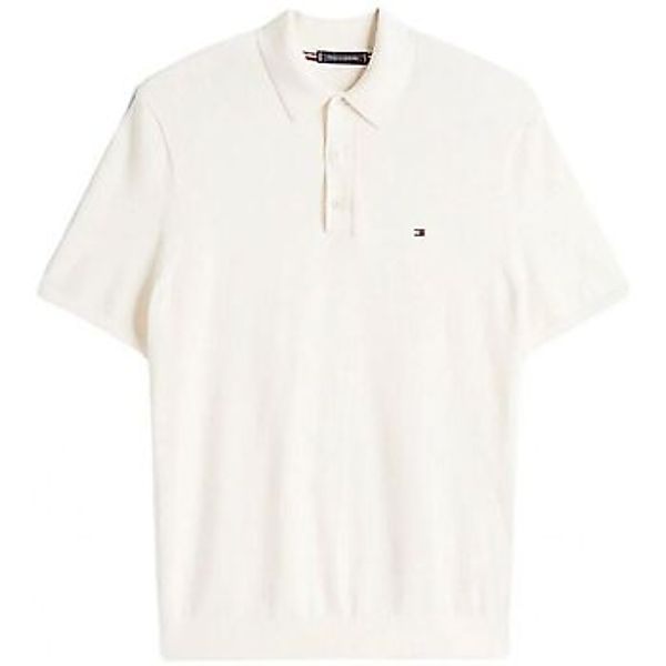Tommy Hilfiger  T-Shirts & Poloshirts MW0MW38465 INTERLOCK PLACKET-YBR WHIT günstig online kaufen