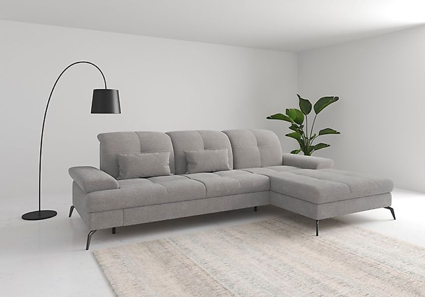sit&more Ecksofa »Amica, L-Form, inkl. Sitztiefenverstellung & Armteilverst günstig online kaufen