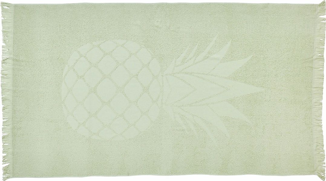 done. Hamamtücher "Pineapple" saugfähige Frottier-Innenseite, ideal als Sau günstig online kaufen