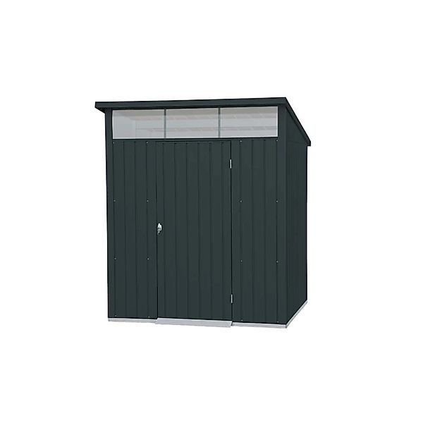 Duramax Metall-Gerätehaus 2x2m in Grau günstig online kaufen