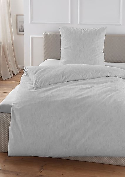 HECHTER PARIS Bettwäsche "0481309" 2 Stk. tlg. gekreppte Optik + Struktur, günstig online kaufen