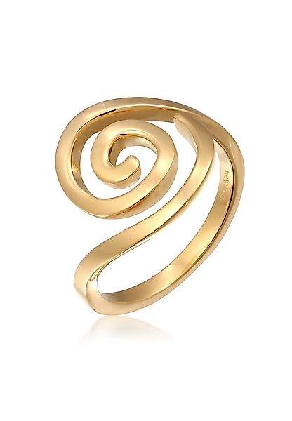 Elli Fingerring Spirale Organic Modern 925 günstig online kaufen