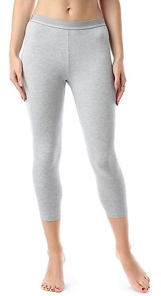Bellivalini Leggings Damen 3/4 Capri Leggings mit Ziergummi BLV50-181 (1-tl günstig online kaufen