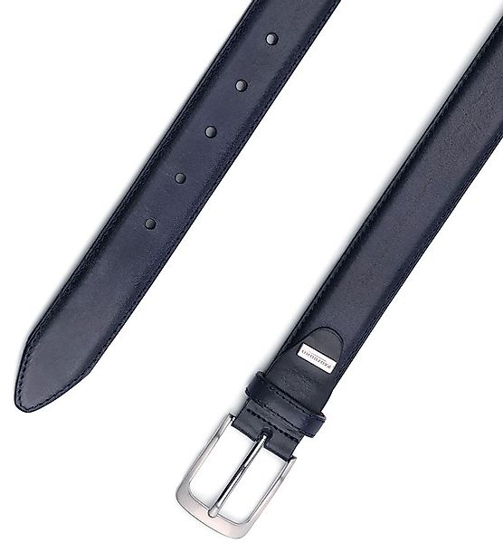 Profuomo Leder Gürtel Dunkelblau - Größe 105 günstig online kaufen