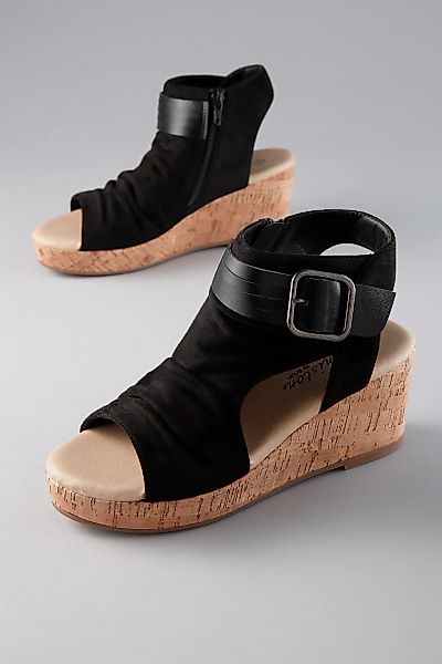 Aniston SHOES Keilsandalette Schaftsandale, Plateausandale, Sommerschuh - N günstig online kaufen
