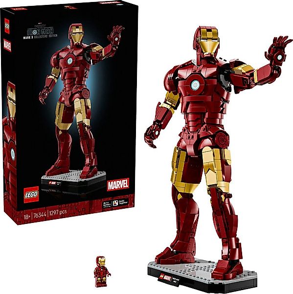 LEGO® Iron Man Mark 3 Sammleredition (76344), LEGO Super Heroes Konstruktio günstig online kaufen