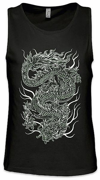 Urban Backwoods Tanktop Chinese Tattoo Dragon Ärmelloses T-Shirt Asia Drach günstig online kaufen