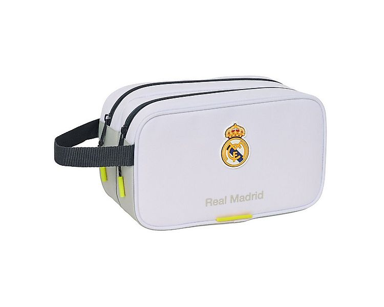 safta Kulturbeutel Reise-Toilettentasche Real Madrid CF Weiß Sportlich 26 x günstig online kaufen