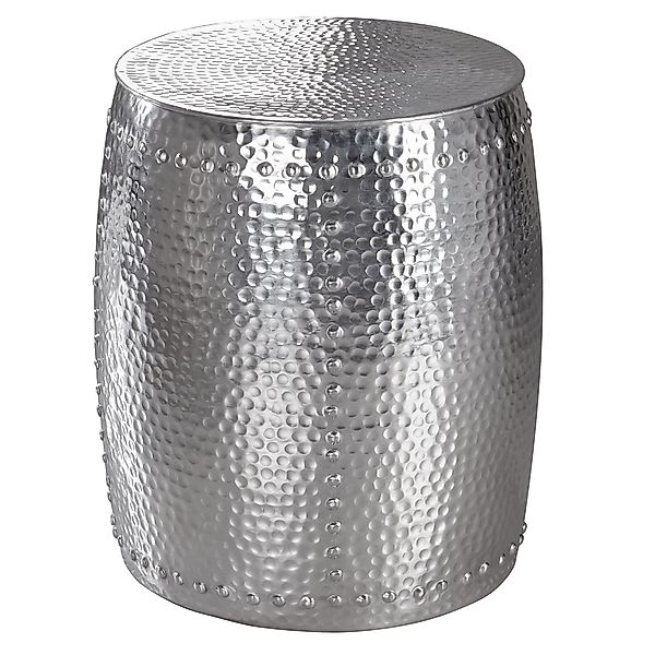 FINEBUY Beistelltisch SuVa12243_1 (42x49x42 cm Aluminium günstig online kaufen
