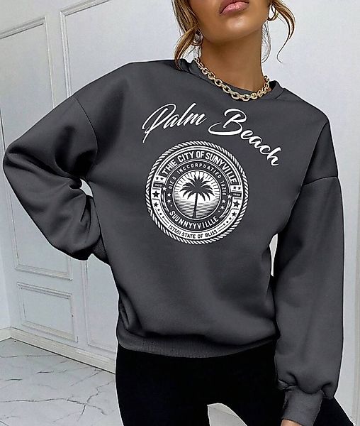 RMK Rundhalspullover Damen Pulli Pullover Hoodie günstig online kaufen