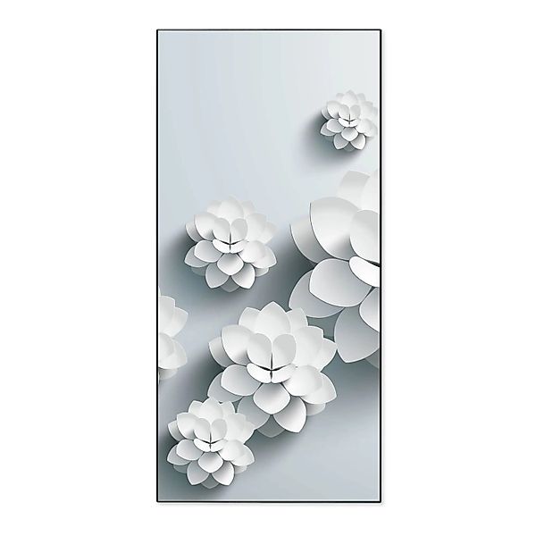 Banjado Magnettafel 37x78cm Magnetwand  Schwarz Aus Metall Magnetpinnwand P günstig online kaufen