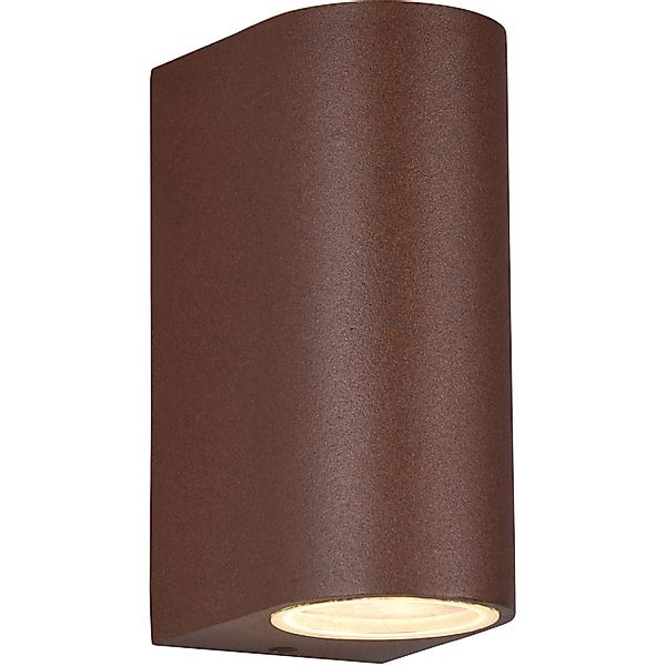 Trio Außenwandleuchte Roya rund Rostfarbig günstig online kaufen