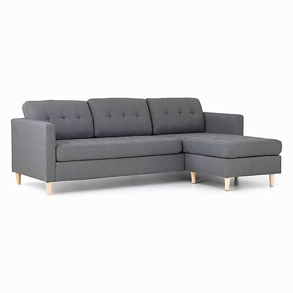 ebuy24 Marino Sofa Chaiselongsofa Rechts oder Links Gewendet in DunkelGraue günstig online kaufen