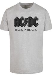 F4NT4STIC T-Shirt "ACDC Back in Black" Premium Qualität günstig online kaufen