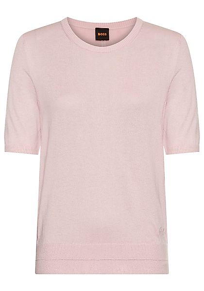 BOSS ORANGE Kurzarmpullover Fiaffusa Premium Damenmode günstig online kaufen