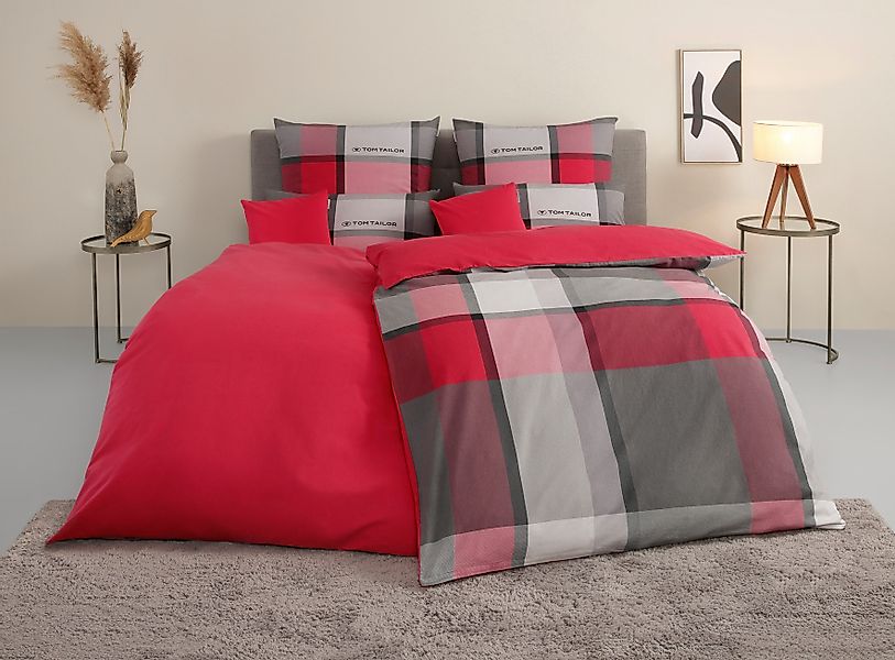 TOM TAILOR HOME Bettwäsche "Lenny in Gr. 135x200 oder 155x220 cm" 3 Stk. tl günstig online kaufen