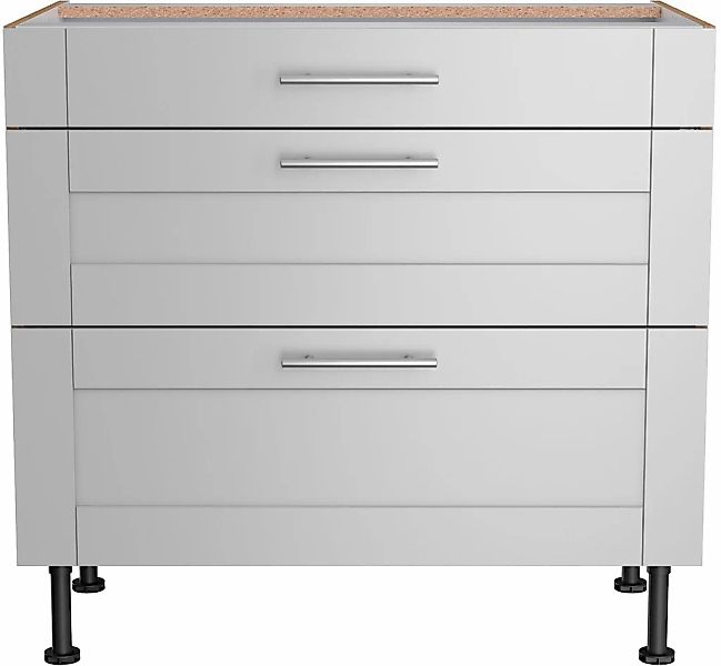 KOCHSTATION Kochfeldumbauschrank "KS-Ahus", Breite 90 cm günstig online kaufen