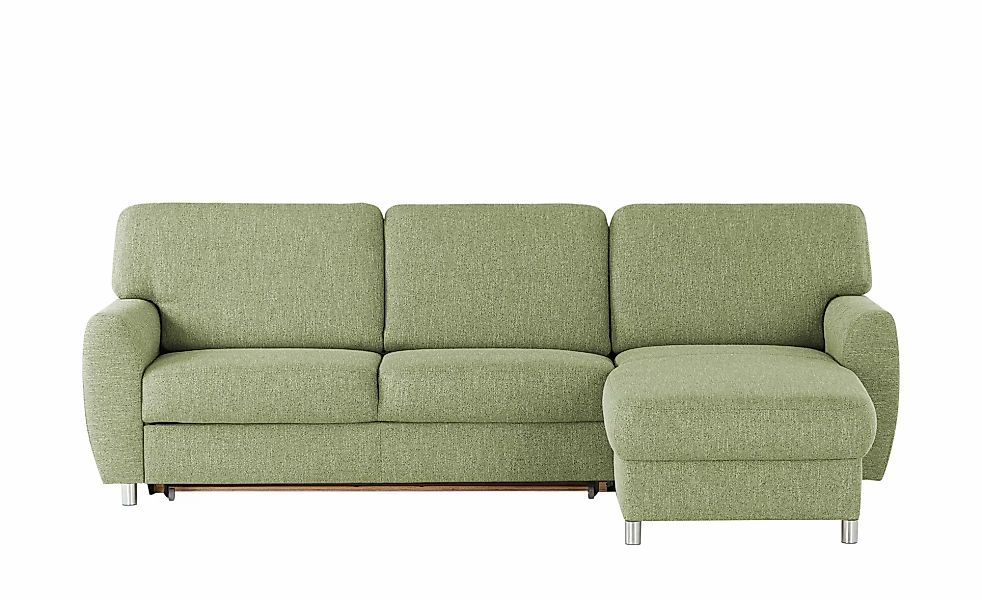 smart Ecksofa  Valencia ¦ grün ¦ Maße (cm): B: 263 H: 90 T: 173.0 Polstermö günstig online kaufen