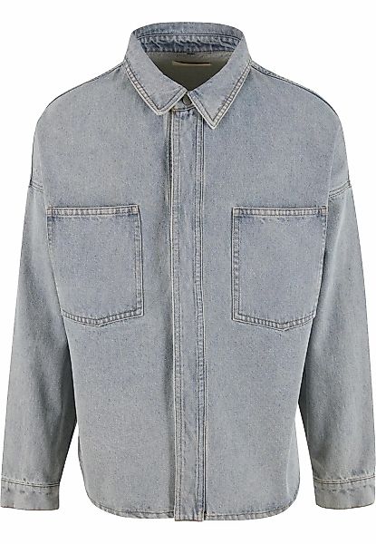 Another Cotton Lab Langarmhemd "Another Cotton Lab Oversized Jeans Over Shi günstig online kaufen