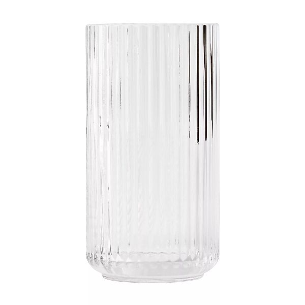 Lyngby Porcelæn - Vase Glas H 12,5cm - transparent/mundgeblasenes Glas/Ø 7c günstig online kaufen