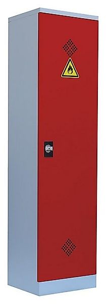 Steelboxx Mehrzweckschrank Lüllmann® Umweltschrank, 1 Tür, 4 Wannenböden, 1 günstig online kaufen