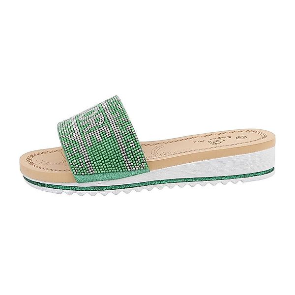 Ital-Design Damen Mules Freizeit Pantolette (86016950) günstig online kaufen